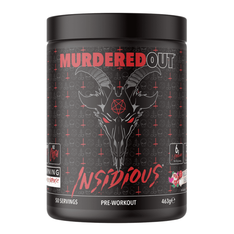Murdered Out Insidious Pre Workout