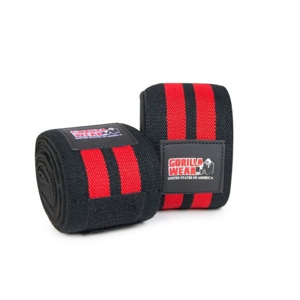 Gorilla Wear Knee Wraps Black/Red