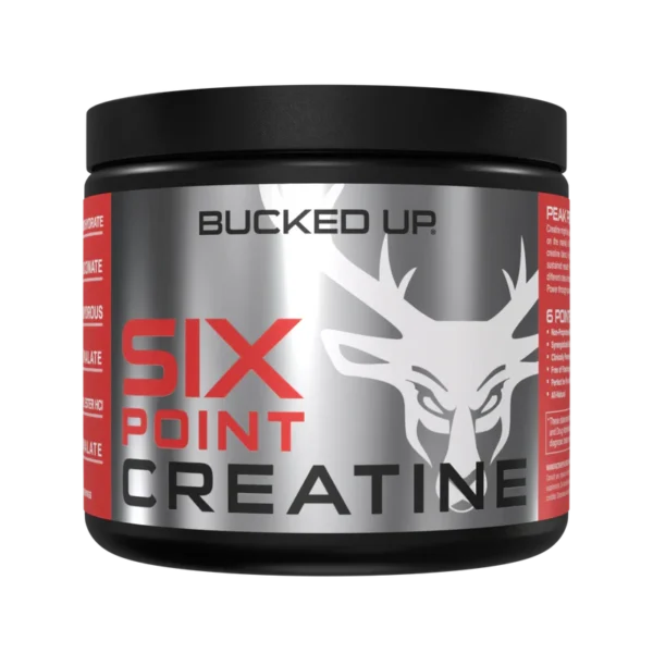 BUCKED UP 6 POINT CREATINE – 175.5g