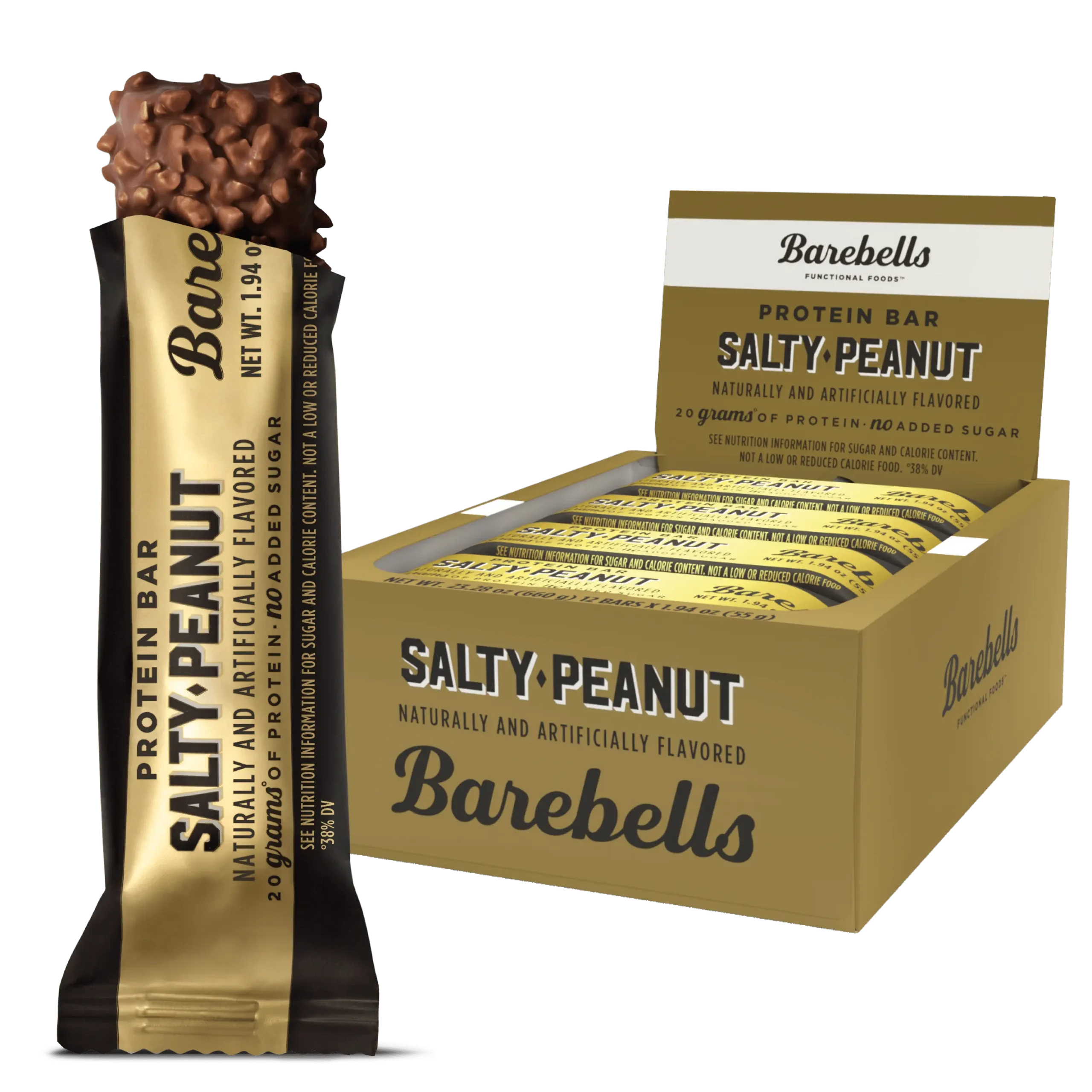 barebell bars  SALTYPEANUT