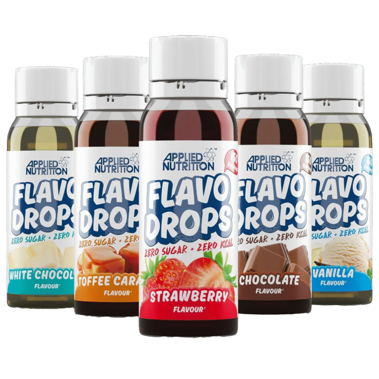 Applied Nutrition Flavo Drops are the perfect way to sweeten your meals, drinks, and recipes — all without sugar, fat, or guilt.