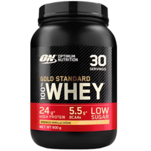 optimum whey 900g french