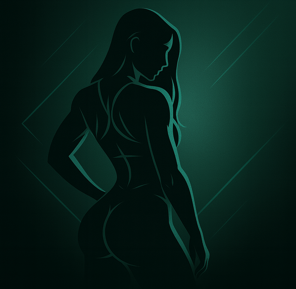 Athletic woman with strong back and glutes, representing women’s glute training, booty growth exercises, and lower-body muscle building.