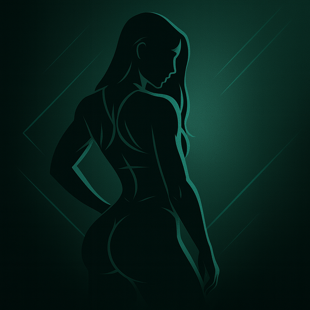 Athletic woman with strong back and glutes, representing women’s glute training, booty growth exercises, and lower-body muscle building.