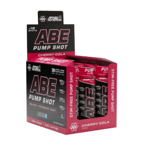 ABEPumpShotDisplayBox12x100ml-CherryCola