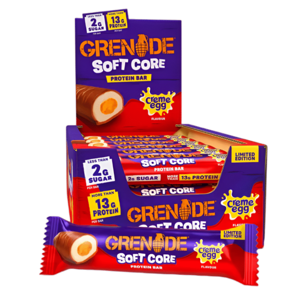 Grenade Soft Core Protein Bar – Creme Egg (18 × 45g)