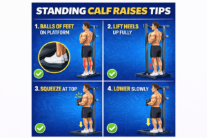 how to perform calfs raises