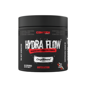 Conteh Sports Hydra Flow is a premium daily hydration formula designed to keep your body optimally hydrated, replenished, and performing at its best.