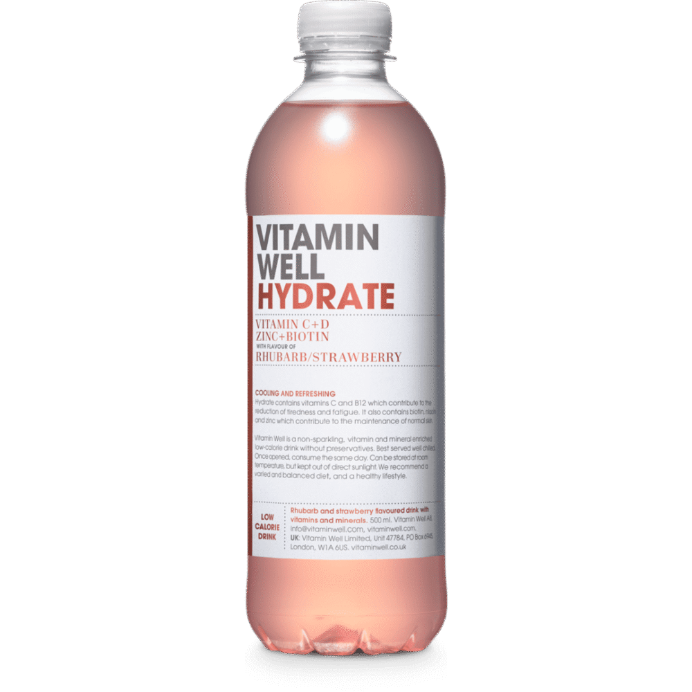 Vitamin Well Hydrate 12 × 500ml