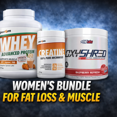 Great Supplements for Women to Lose Weight and Build Lean Muscle (Beginner Fat Loss Stack)