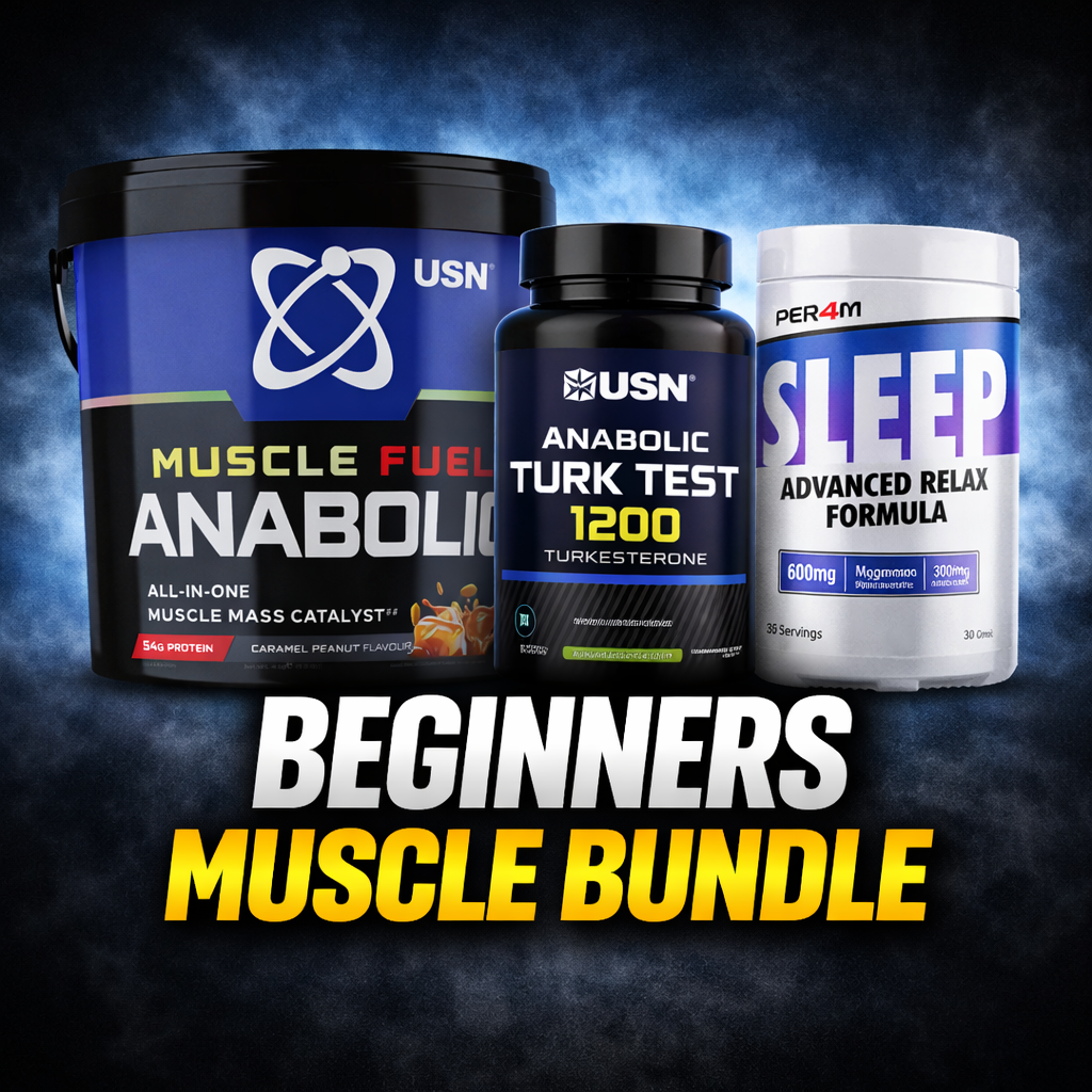 Beginners Muscle building supplements bundle
