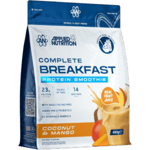 Applied Nutrition Complete Breakfast is the solution. A genuinely comprehensive high-protein breakfast supplement that delivers 23g of protein