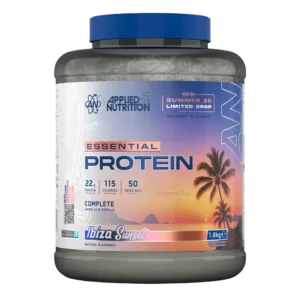 Applied Nutrition Essential Protein is a great-tasting multi-protein shake designed to provide a convenient source of high-quality protein throughout the day.