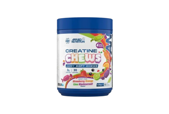 Applied Nutrition Creatine Chews are a supplement made easy. No scoops. No mixing. No mess, no Problem. They have 3g of creatine per daily serving