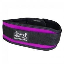 Gorilla Wear Lifting Belt Black/Purple