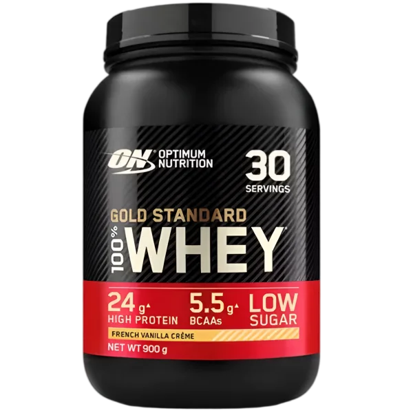 optimum whey 900g french