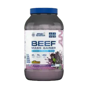 applied nutrition beef mass gainer 3.13kg beef protein mass gainer for weight gain and muscle growth
