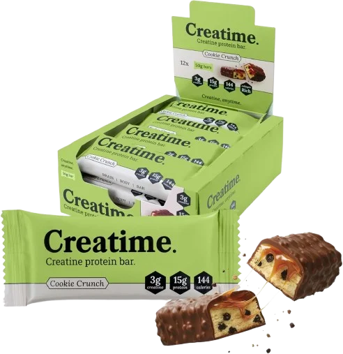 Creatime Triple Choc Creatine Protein Bar