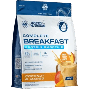 Applied Nutrition Complete Breakfast is the solution. A genuinely comprehensive high-protein breakfast supplement that delivers 23g of protein