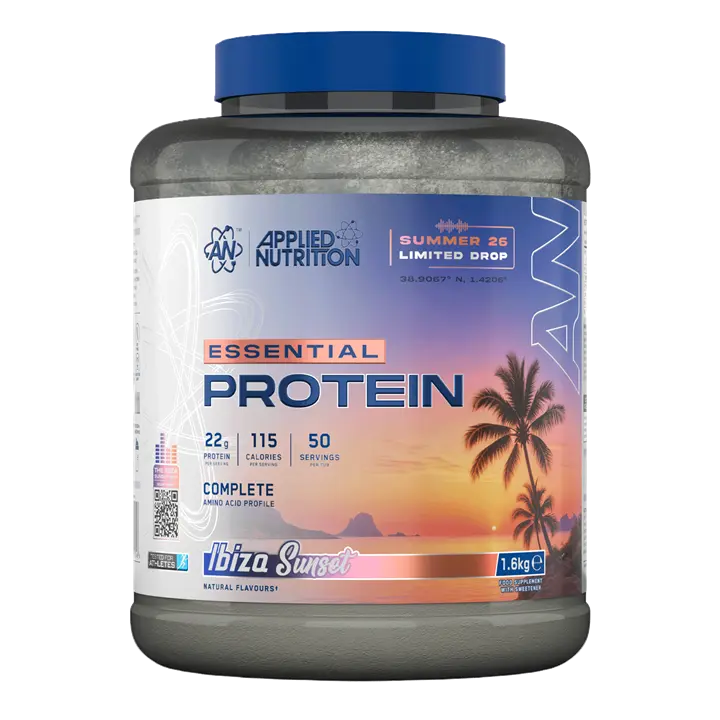 Applied Nutrition Essential Protein is a great-tasting multi-protein shake designed to provide a convenient source of high-quality protein throughout the day.